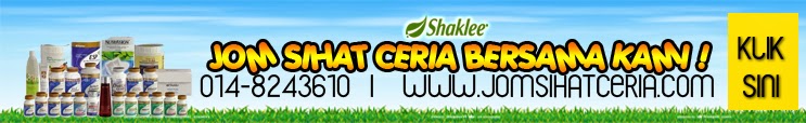Jom Sihat Ceria Di Sini Iklan, Info, Pengedar Shaklee Kuantan, Produk SHAKLEE,