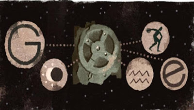 Αφιερωμένο στον μηχανισμό των Αντικυθήρων το σημερινό doodle της Google  