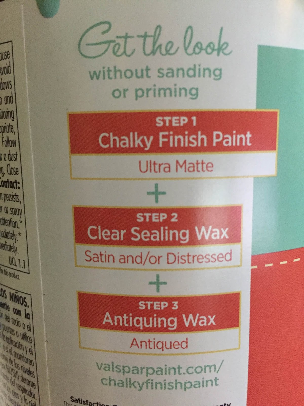 Review of Valspar Chalk Paint The Dabbling Crafter