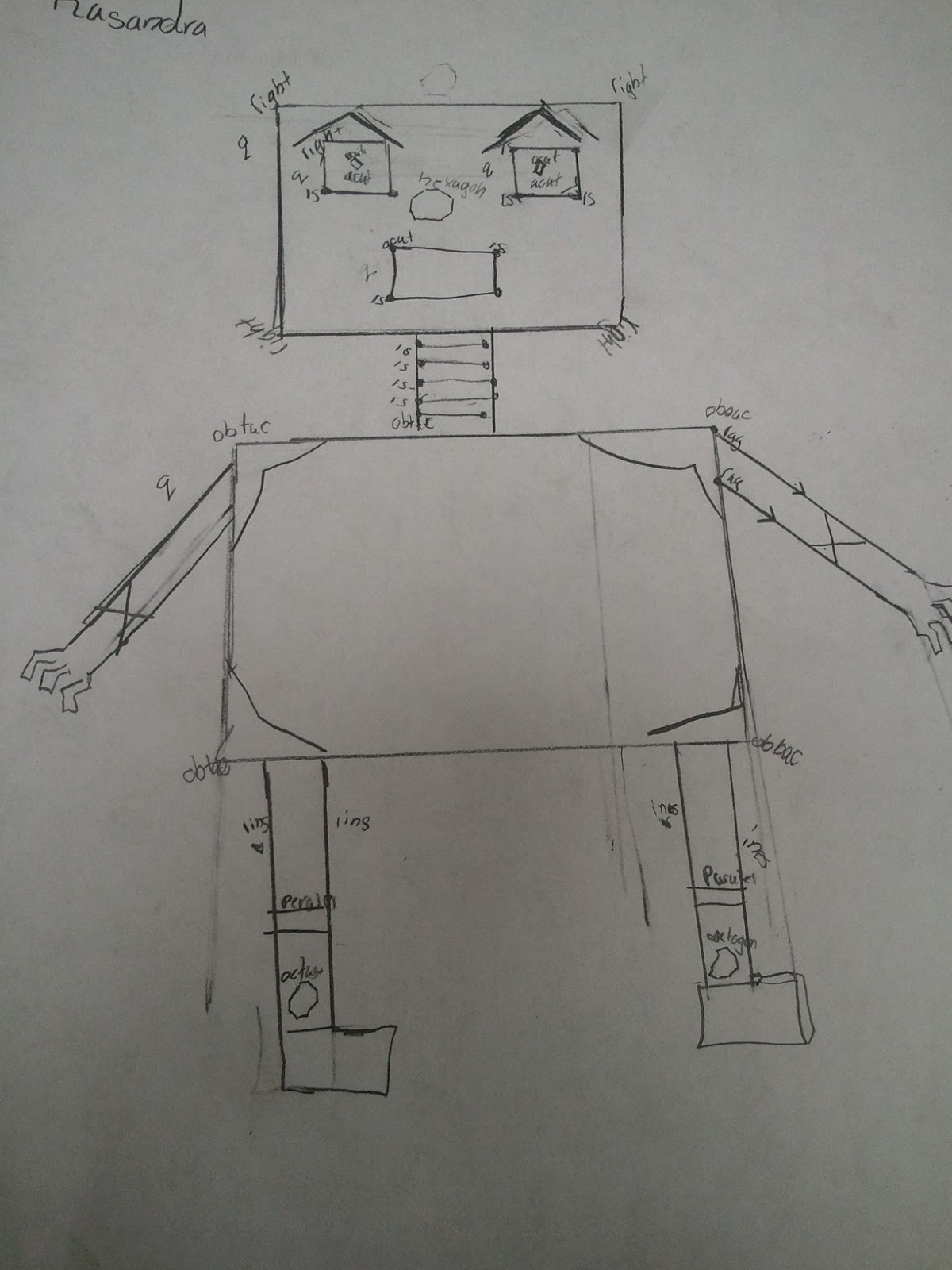 Loose Shoelaces: Geometry Robots