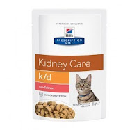  Hill's Prescription Diet Feline K/D Saumon SACHETS 12 X 85 grs