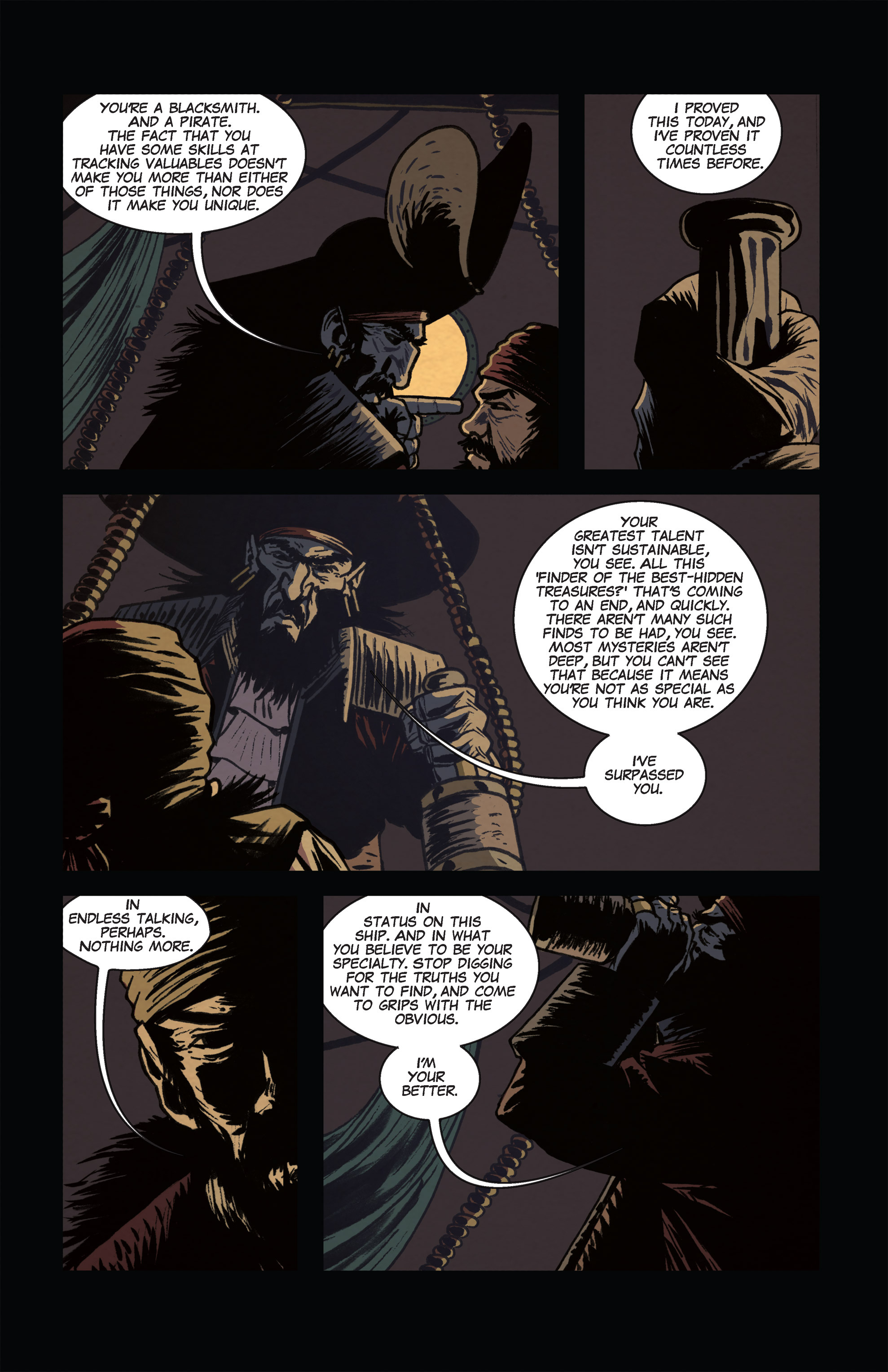 Read online Pirate Eye: Exiled From Exile comic -  Issue #3 - 5