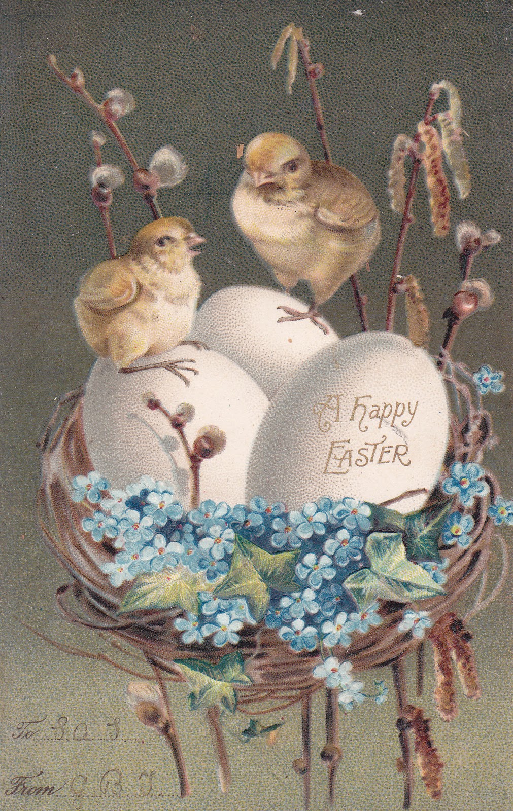 Old Easter Post Cards 107