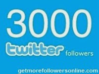 3000 Twitter Followers