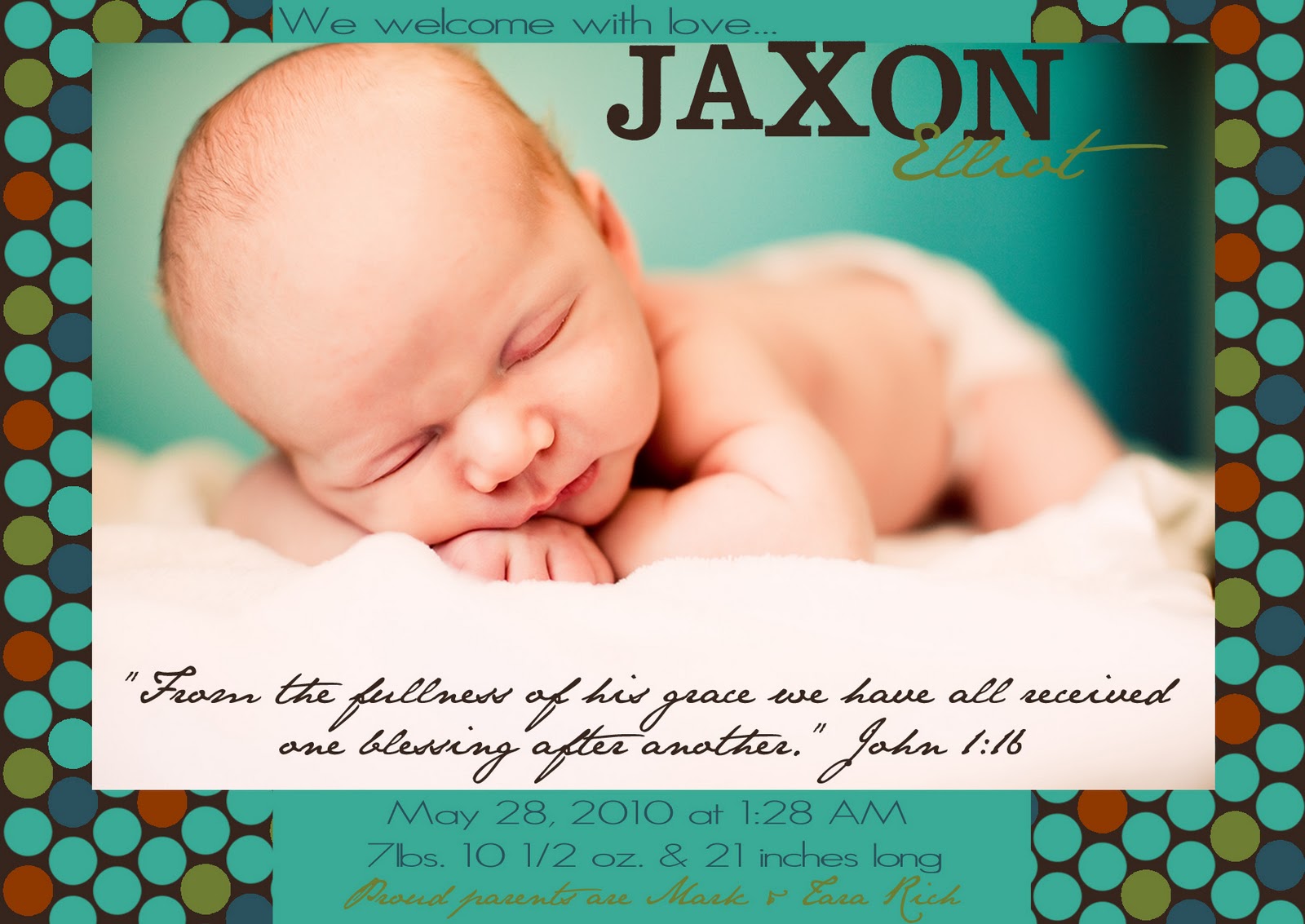 snowbird design Birth Announcements