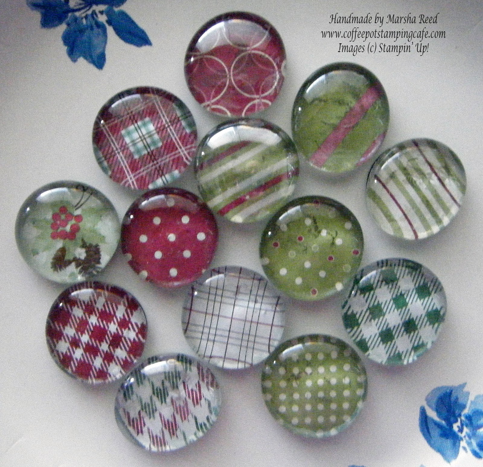 Coffee Pot Stamping Cafe Christmas Refrigerator