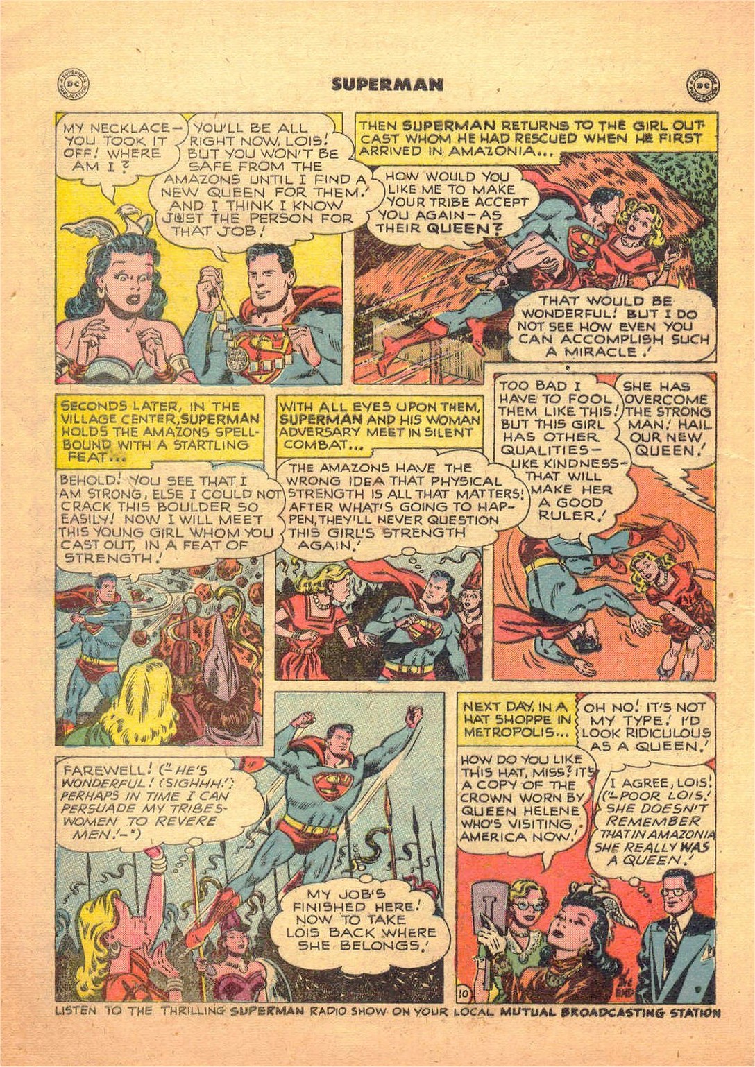 Read online Superman (1939) comic -  Issue #59 - 12