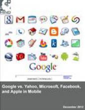 Google and their major competitors, Yahoo, Microsoft, Apple, and ...