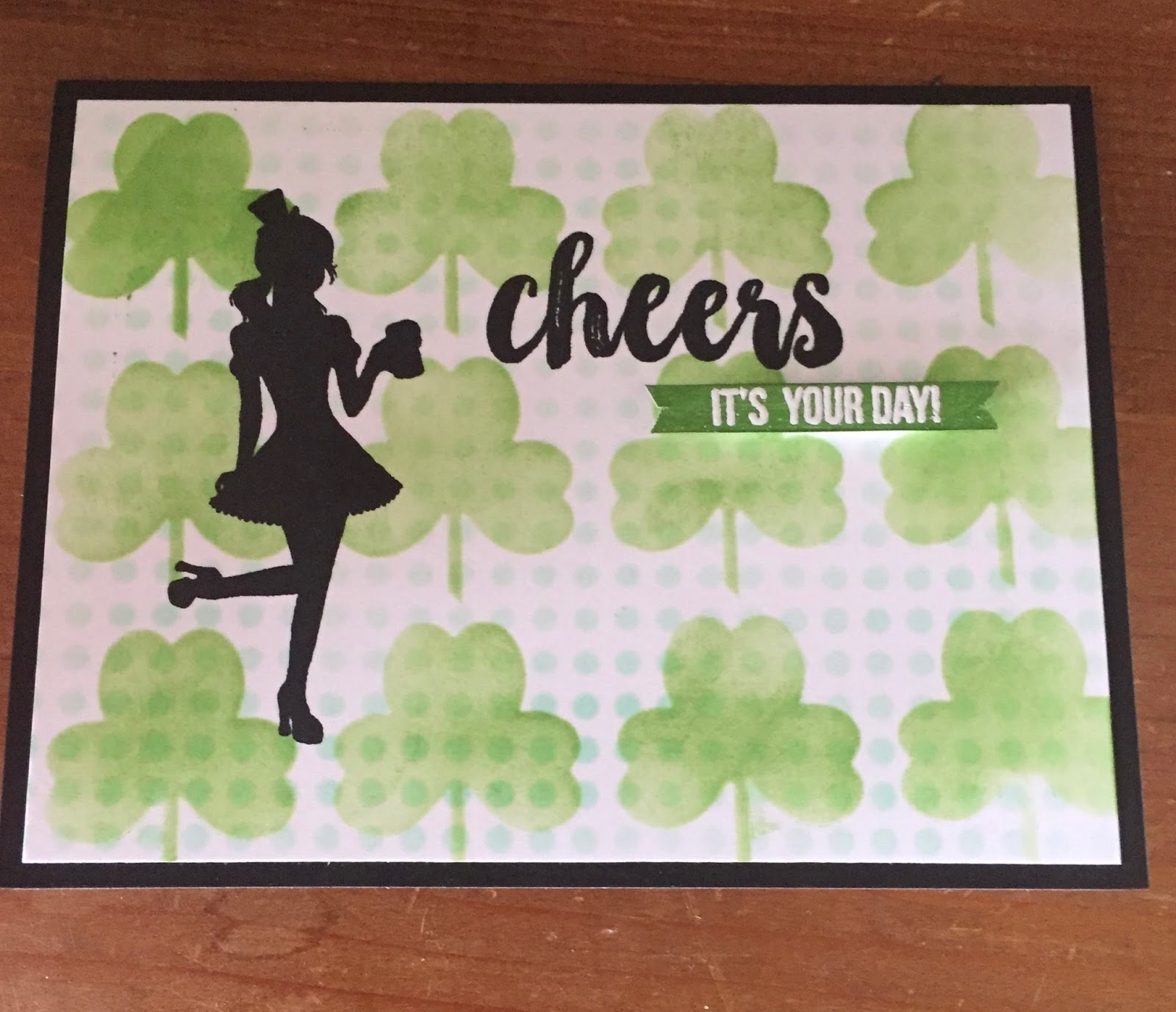 ShinesDesigns Irish Happy Birthday Card
