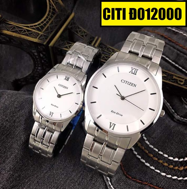Đồng hồ cặp đôi Citizen Đ012000