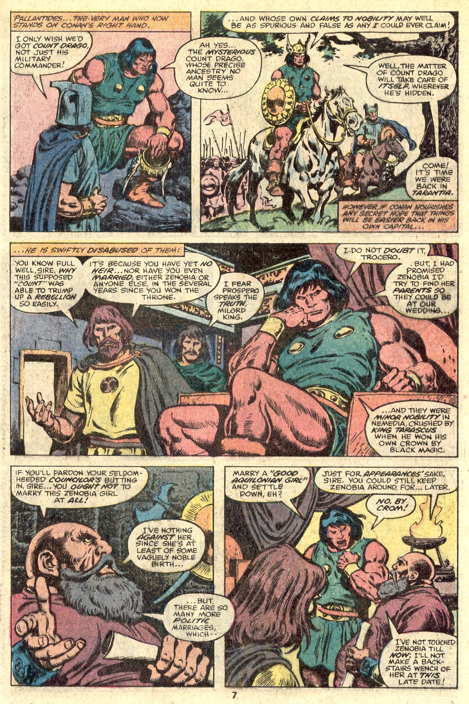 Read online Conan the Barbarian (1970) comic -  Issue # Annual 5 - 6
