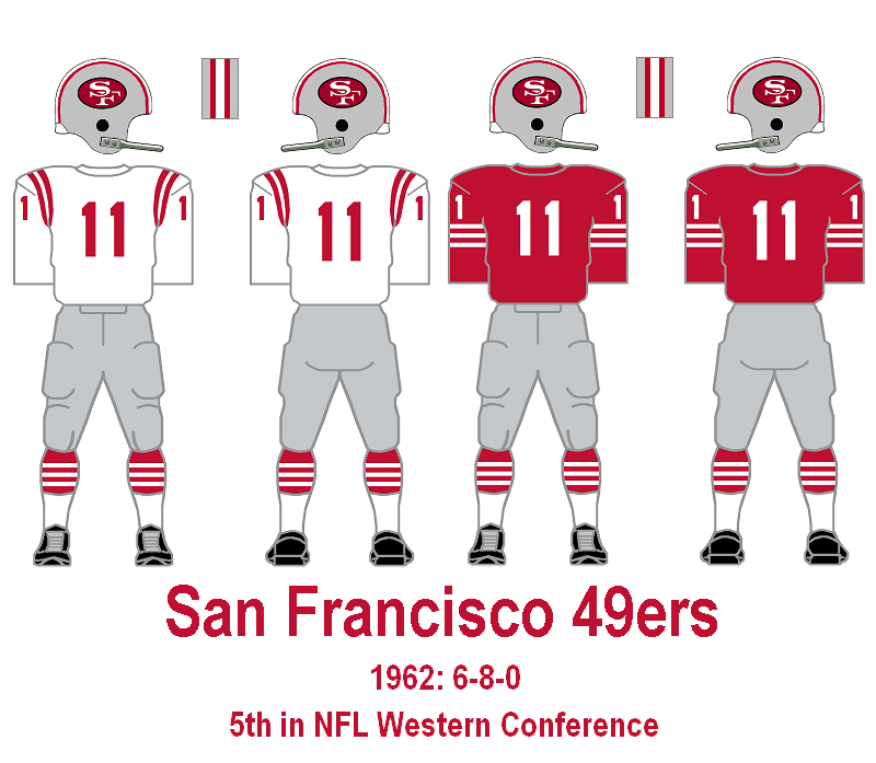 Bill's Update Blog 1962 San Francisco 49ers