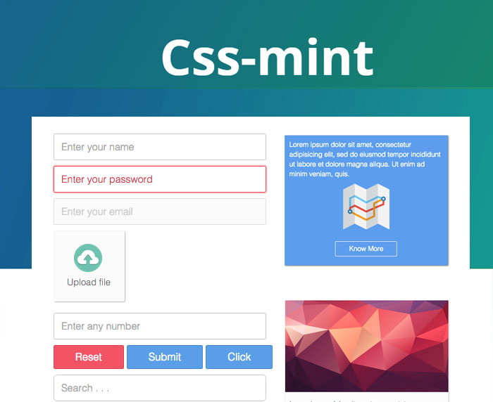 Latest Free HTML5 CSS3 UI kits