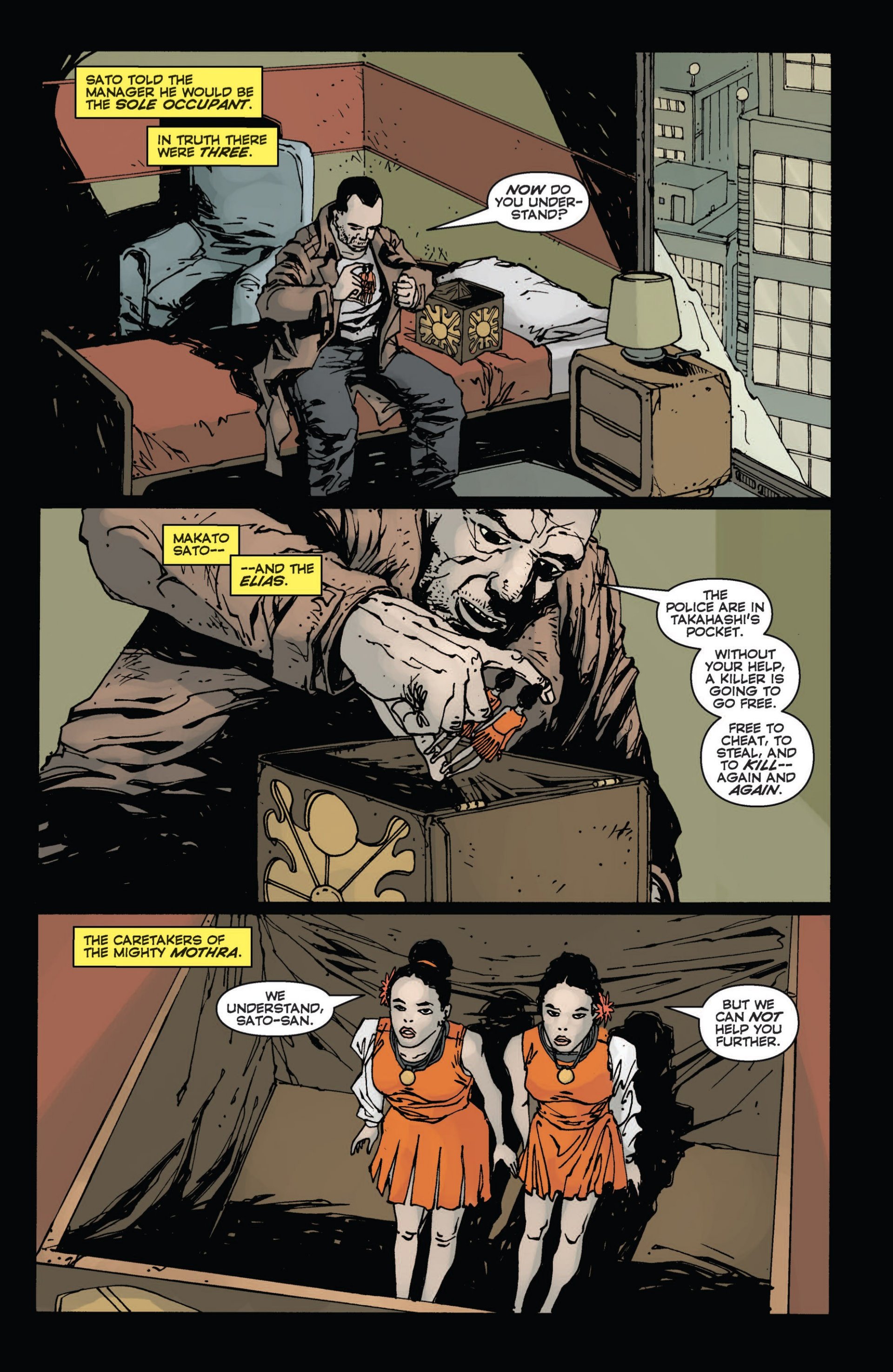 Read online Godzilla: Gangsters and Goliaths comic -  Issue # Full - 42