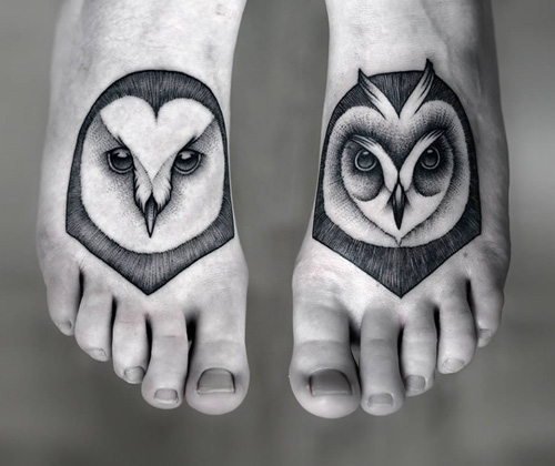 Owl Tattoo  Cool Hand Gianluca