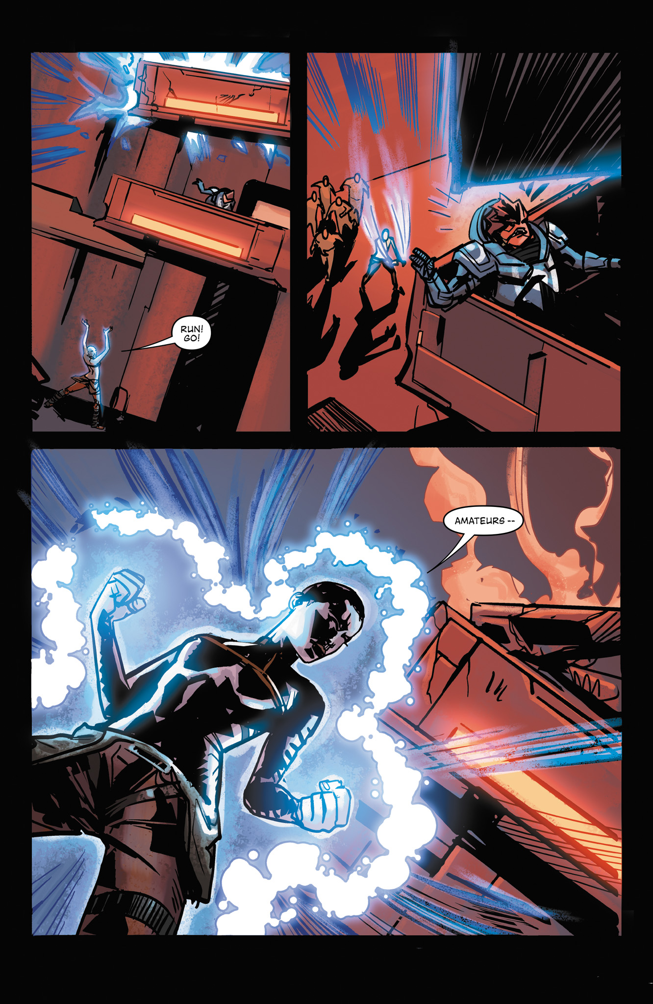 Read online Mass Effect: Foundation comic -  Issue #7 - 16