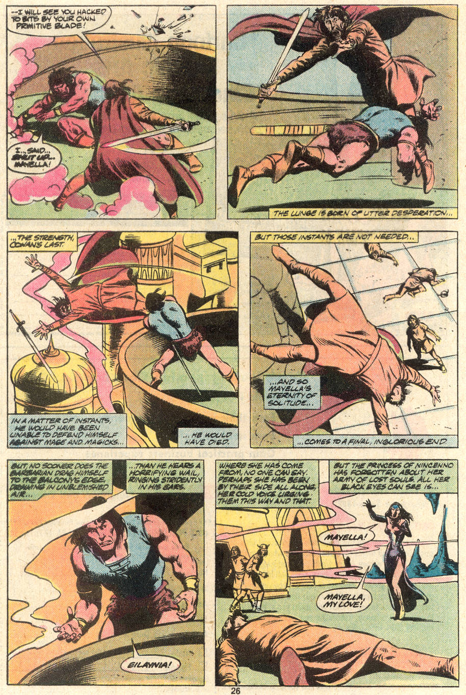 Read online Conan the Barbarian (1970) comic -  Issue #124 - 20