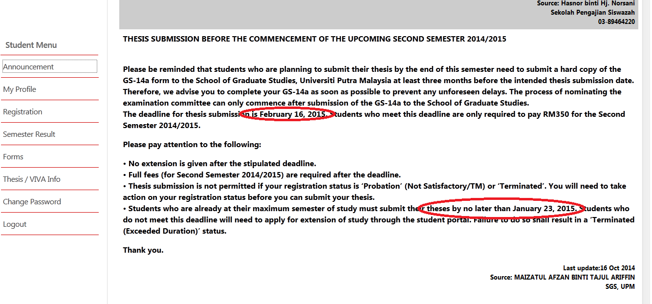 sgs dissertation format