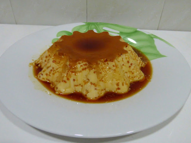 Flan de huevo en olla exprés - Ana María