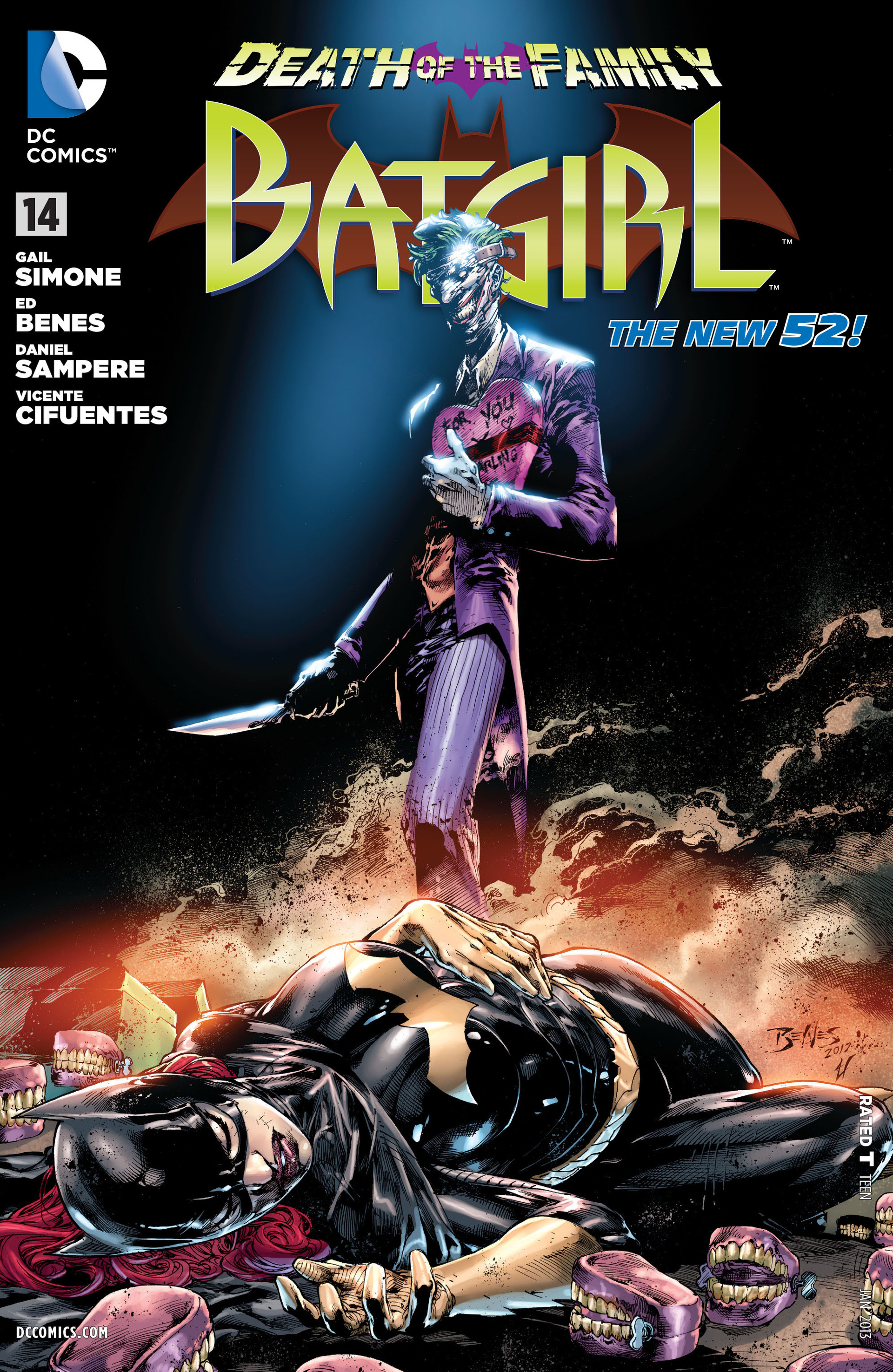 Read online Batgirl (2011) comic -  Issue #14 - 1