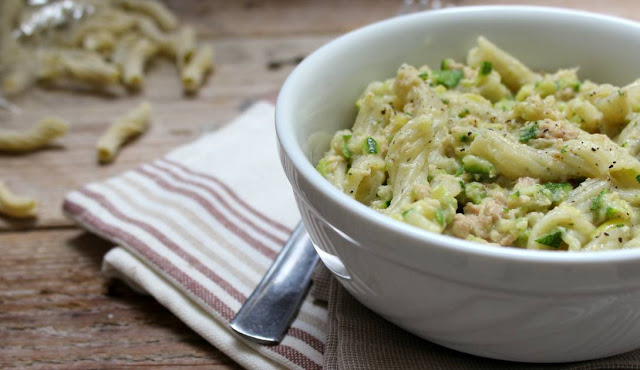 Pasta Con Atún Y Calabacín
