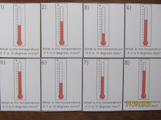 Temperature Task Cards