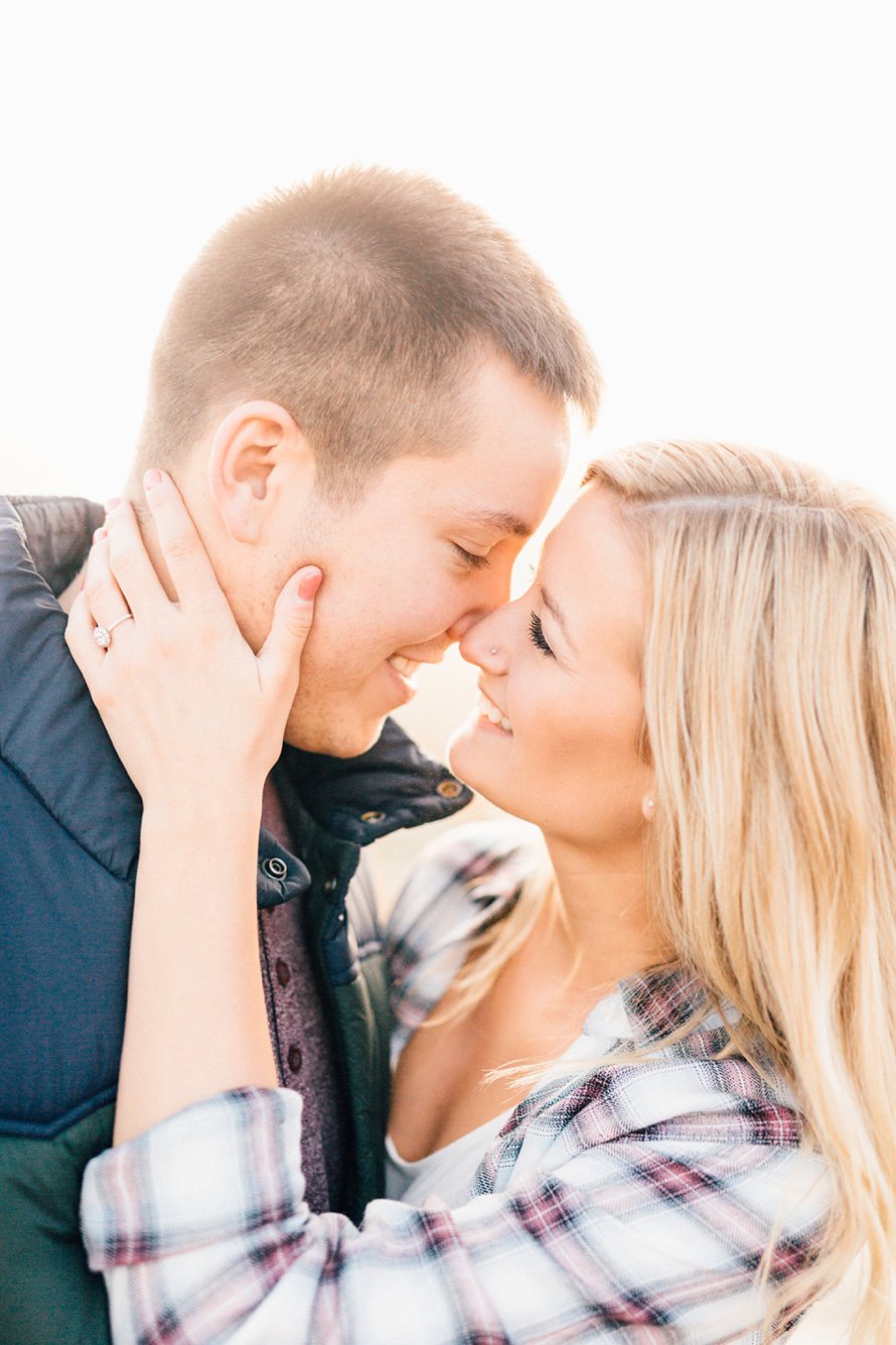 Dreamy Fall Engagement Photography at Picha Farms by Something Minted