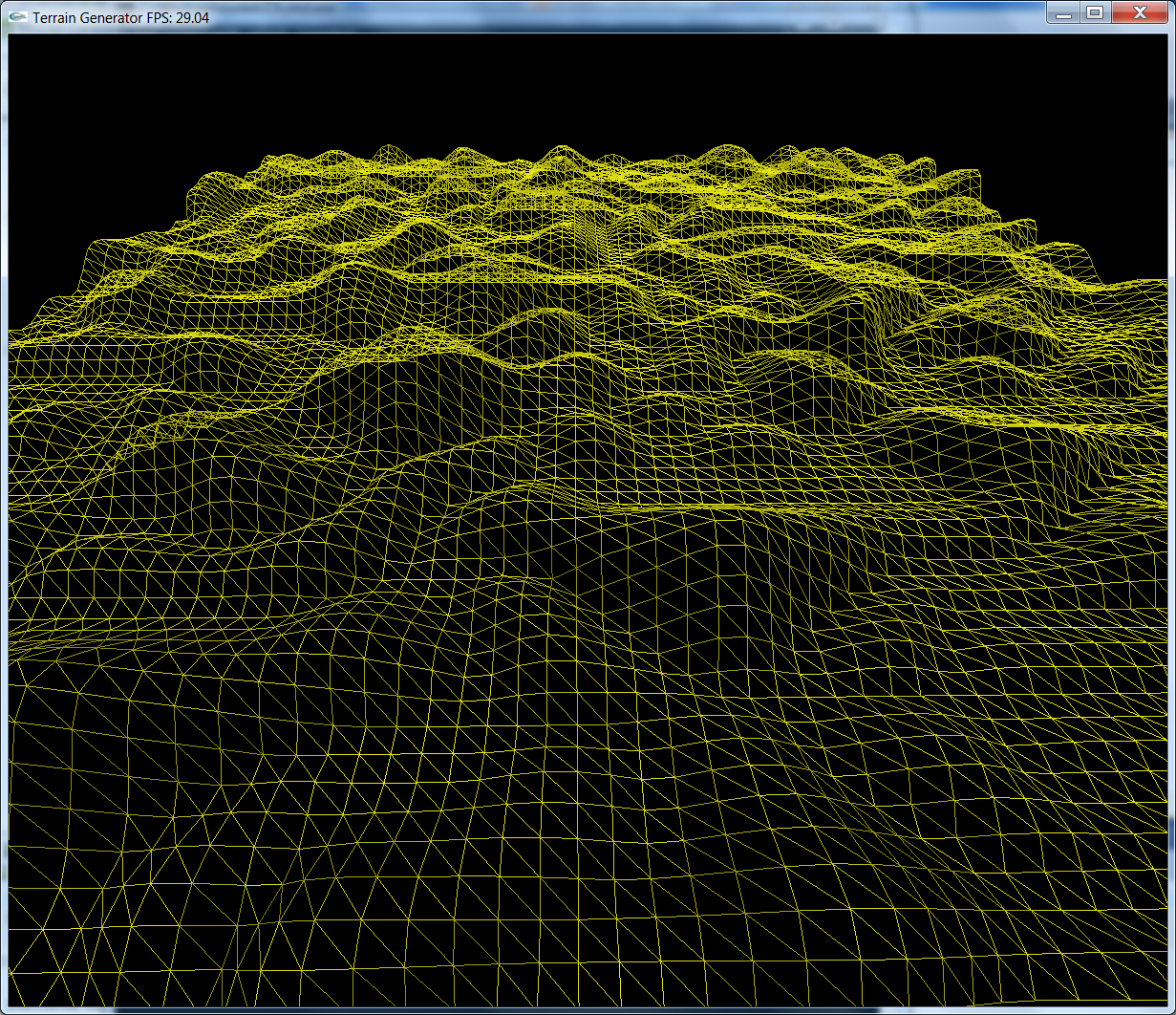 Terrain Generation Tessellation Shader