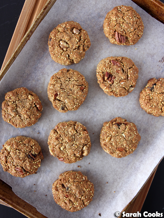 Sarah Cooks Nutty Millet Breakfast Biscuits
