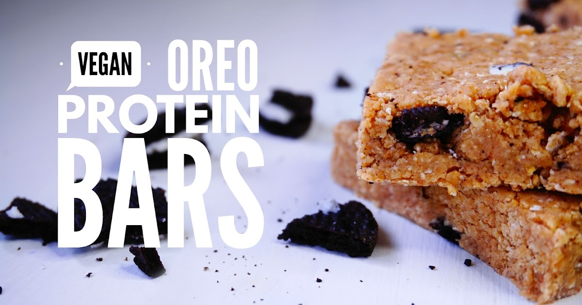 NO BAKE VEGAN OREO PROTEIN BARS Pure Power Panda