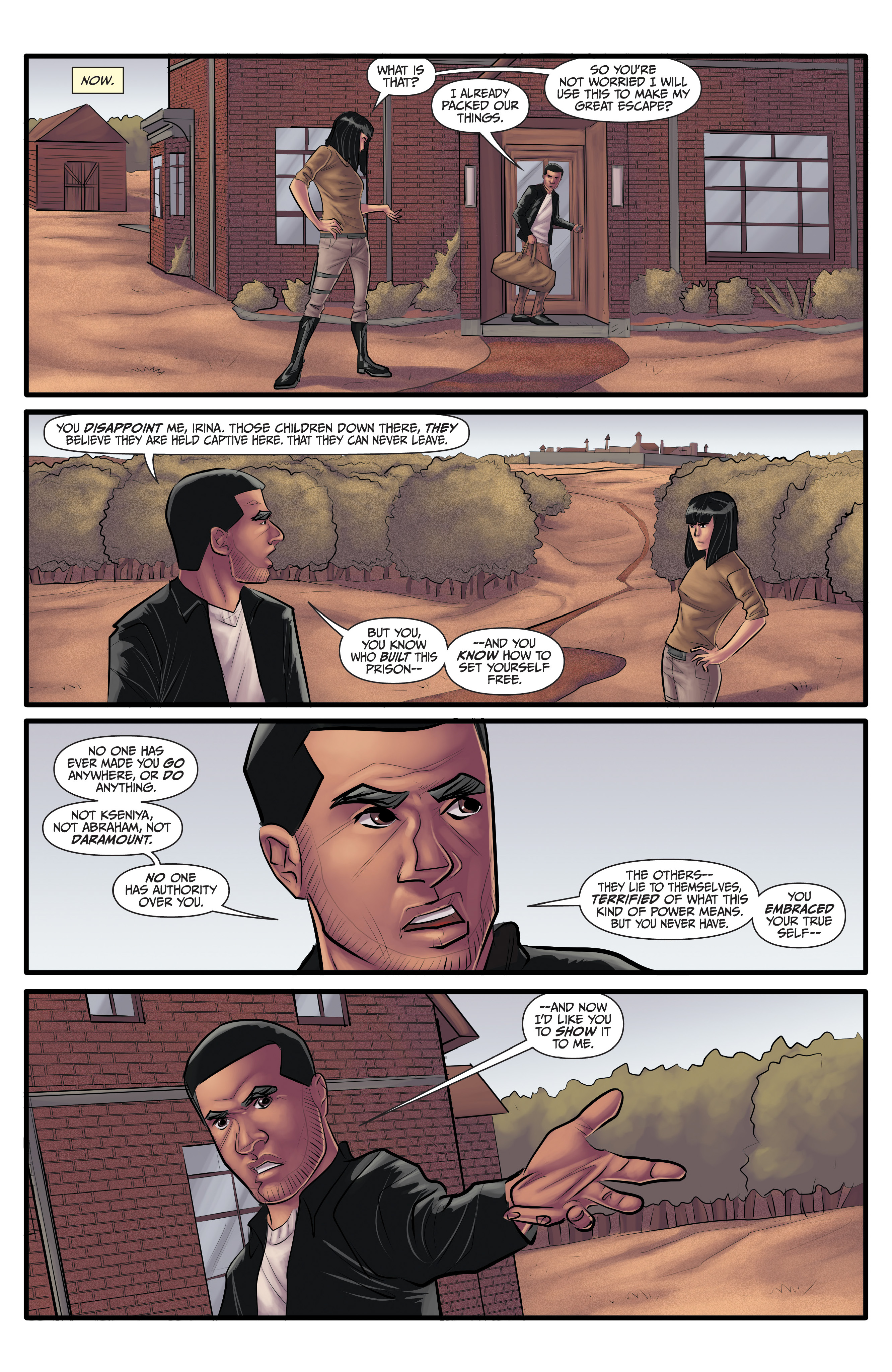 Read online Morning Glories comic -  Issue #46 - 14