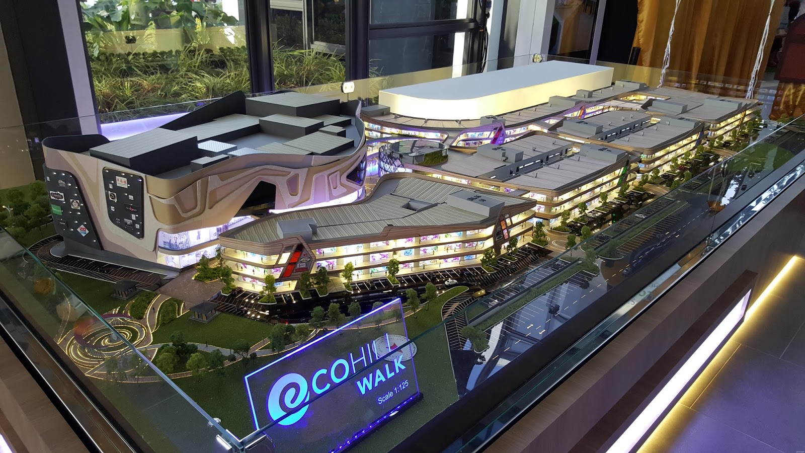 Property booth EcoHill Walk Mall at Semenyih