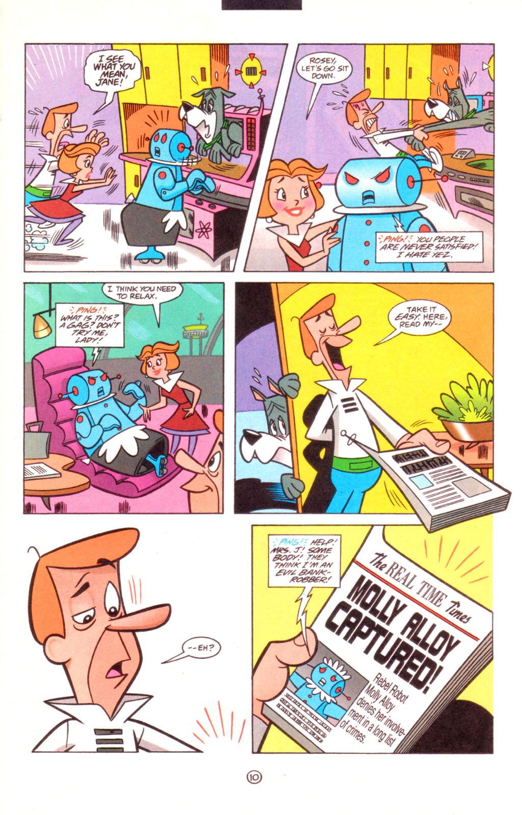 Read online The Flintstones and the Jetsons comic -  Issue #9 - 11