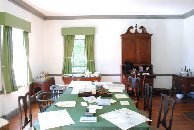 Interior of Washington's Headquarters in Morristown