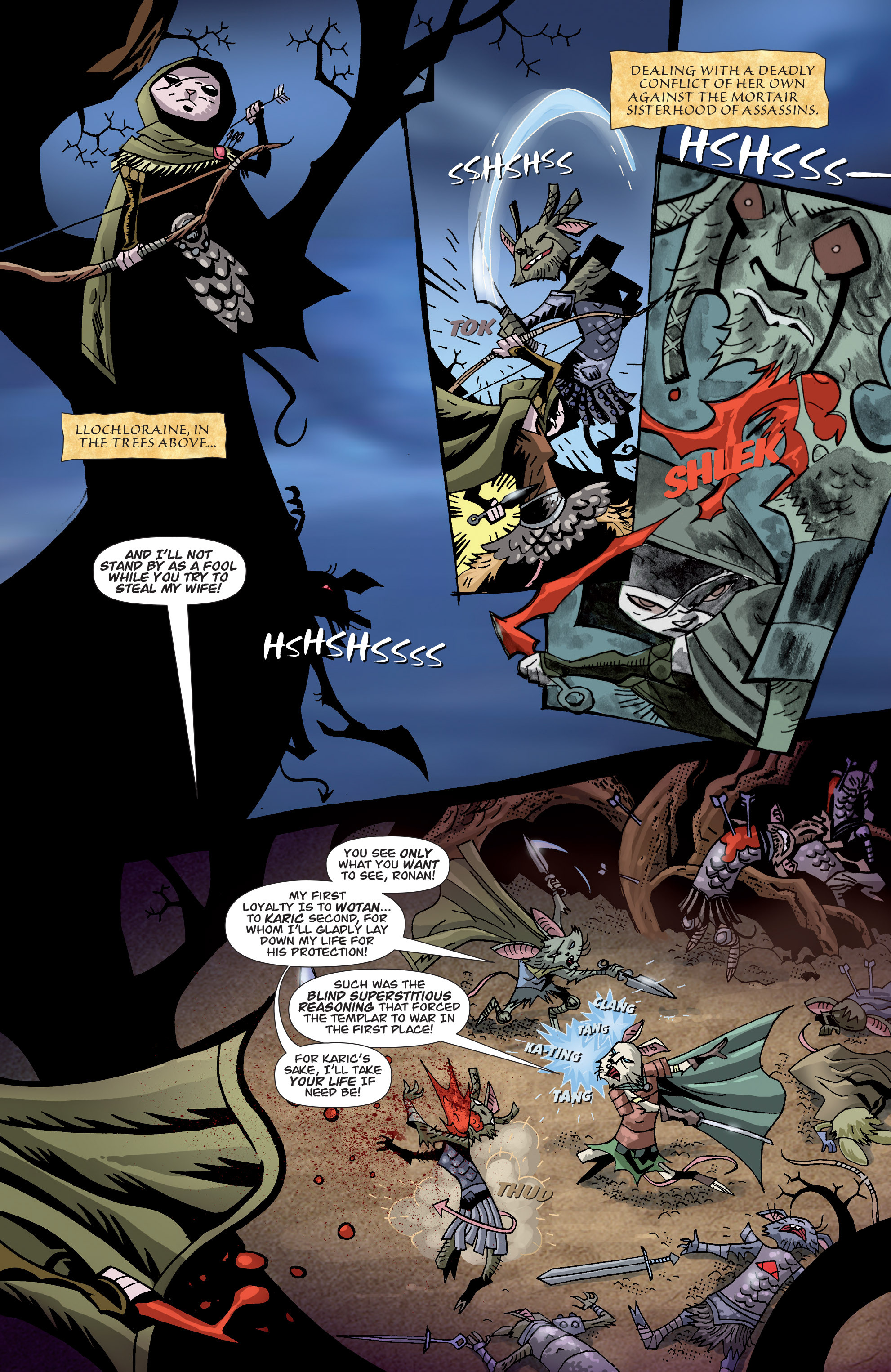 Read online The Mice Templar Volume 3: A Midwinter Night's Dream comic -  Issue # _TPB - 73