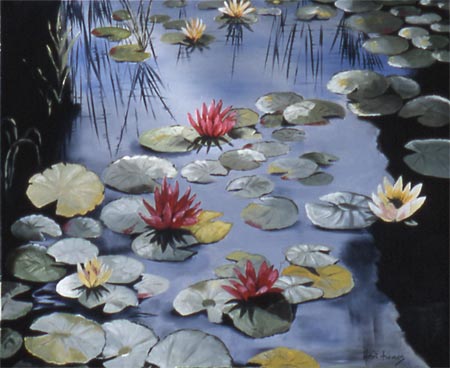 Анатолий лядов волшебное озеро рисунок