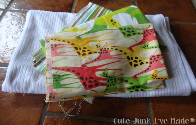 One-Hour Burp Cloths - Fabric Needed