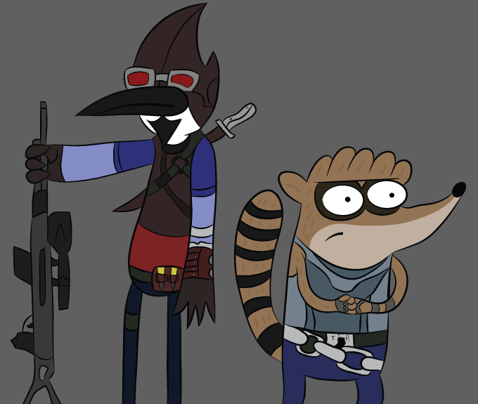 мордекай и стеф. мордекай и ригби девушки. голубая сойка мордекай. голубая сойка мордекай. мордекай рейд гайд.