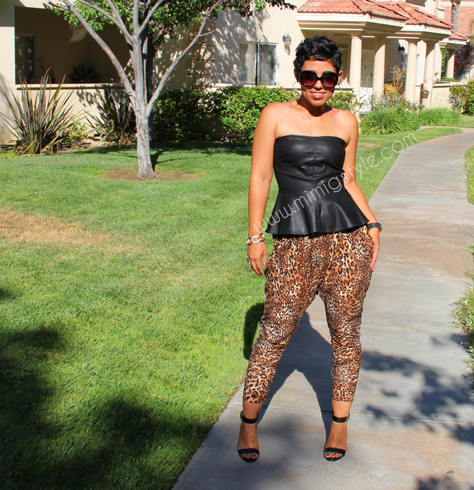 Happy Friday! OOTD: Drop Crotch & Leather Peplum! |Fashion, Lifestyle ...