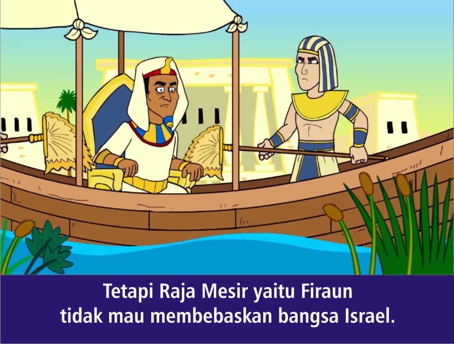 Komik Alkitab Anak: Tiang Awan dan Tiang Api