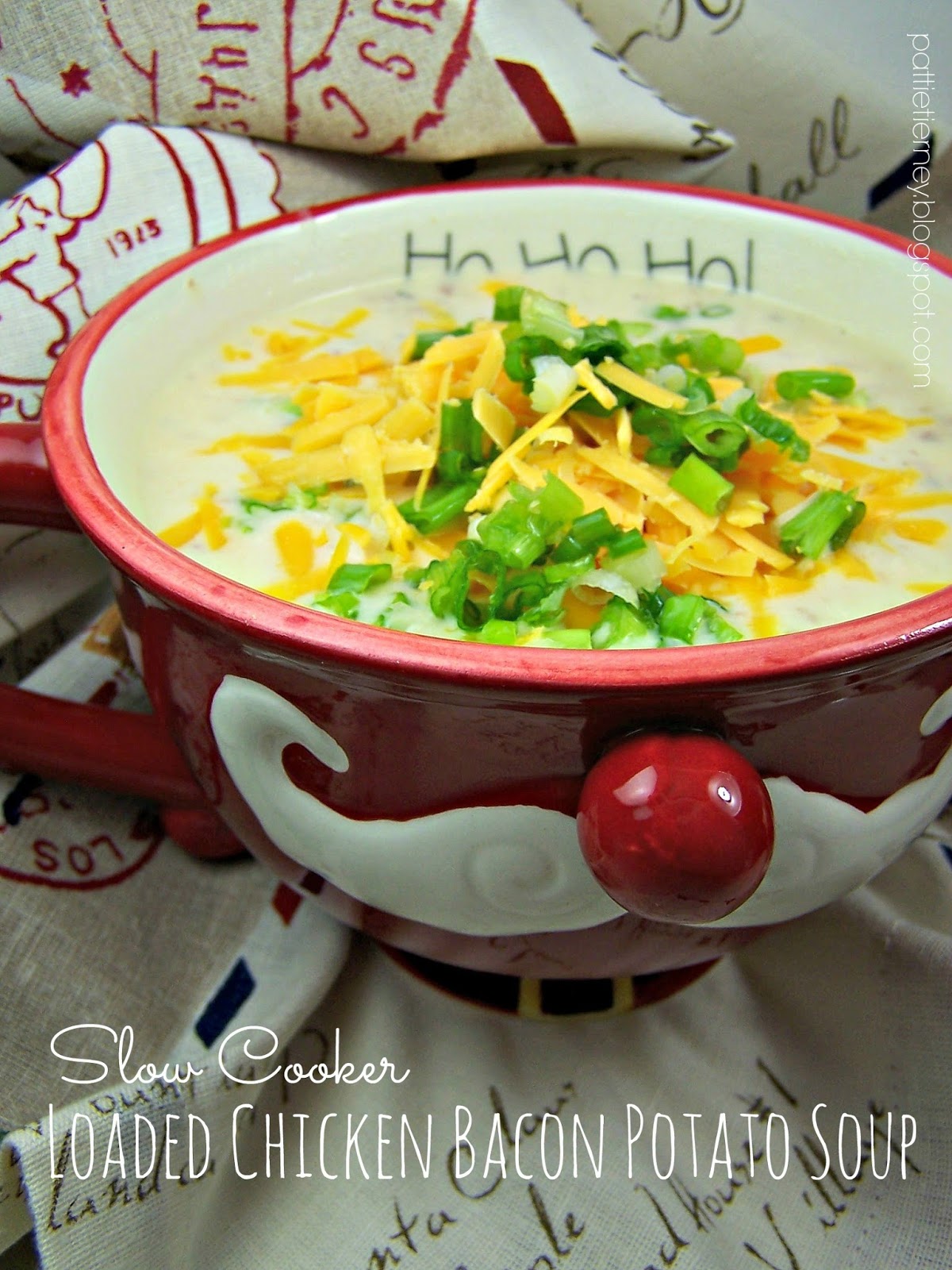 OllaPodrida Slow Cooker Loaded Chicken Bacon Potato Soup