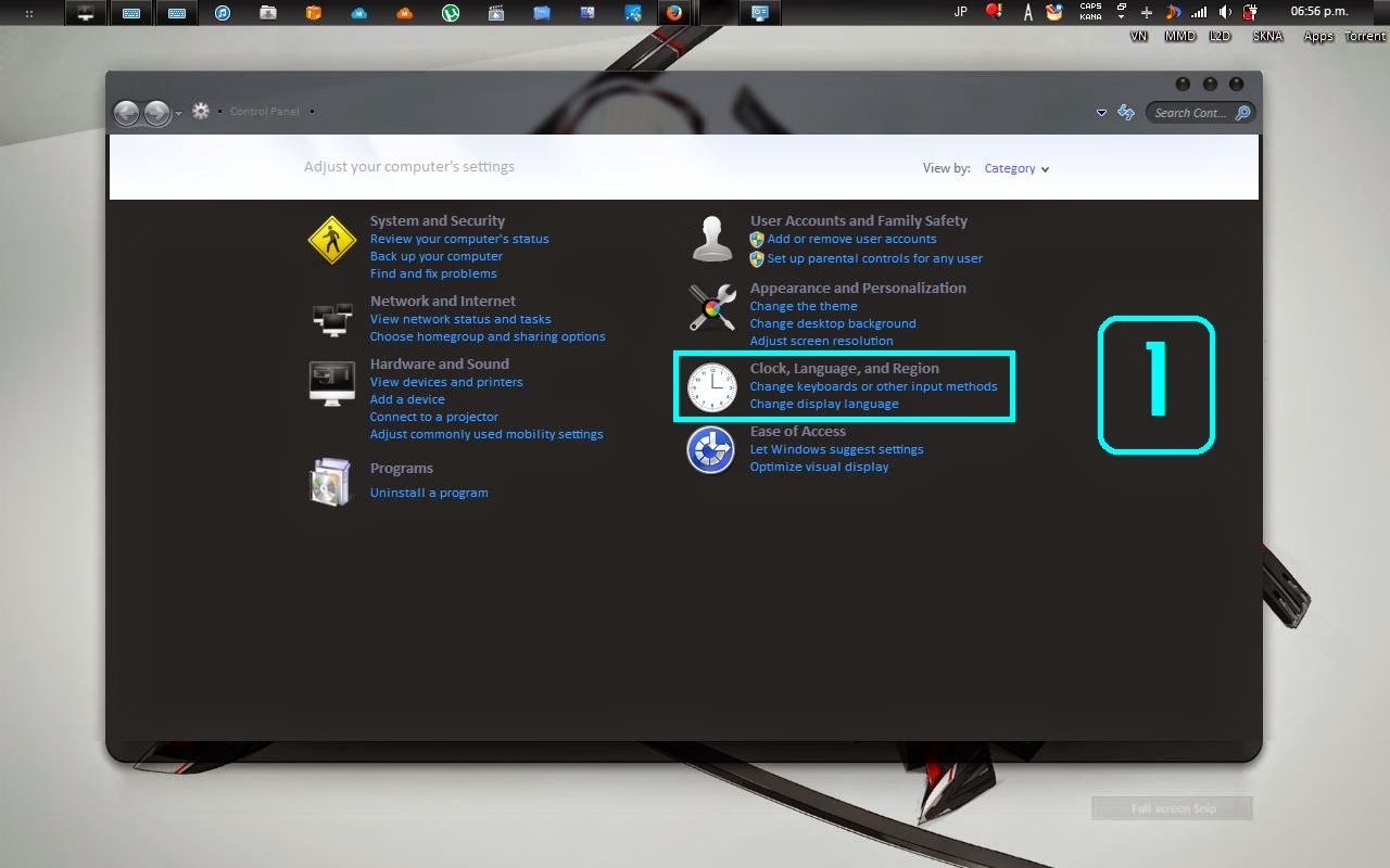 How to set System Locale to Japanese SKN Anime