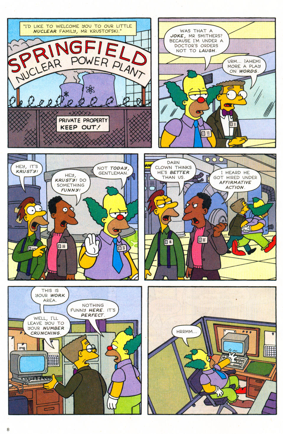 Read online Simpsons Comics comic -  Issue #115 - 8
