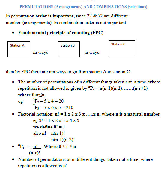 Permutations arrangements  and combinations selections Concept and HOT Questions,nda ssc,class11,maths,