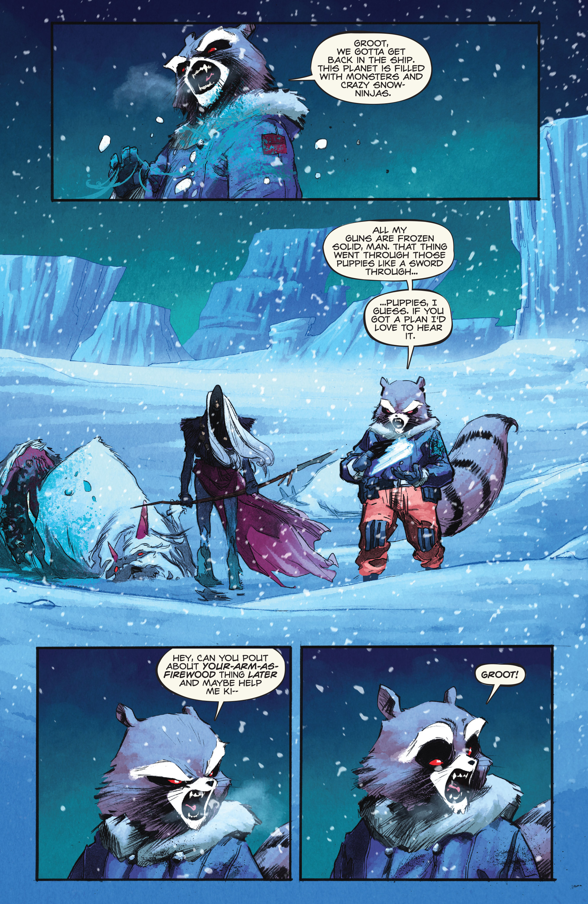 Read online Rocket Raccoon (2014) comic -  Issue #7 - 9