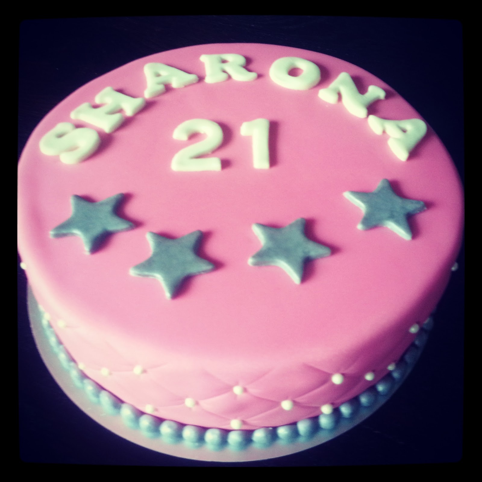 Beste Liza's Taarten & Cupcakes: 21 jaar taart JA-47