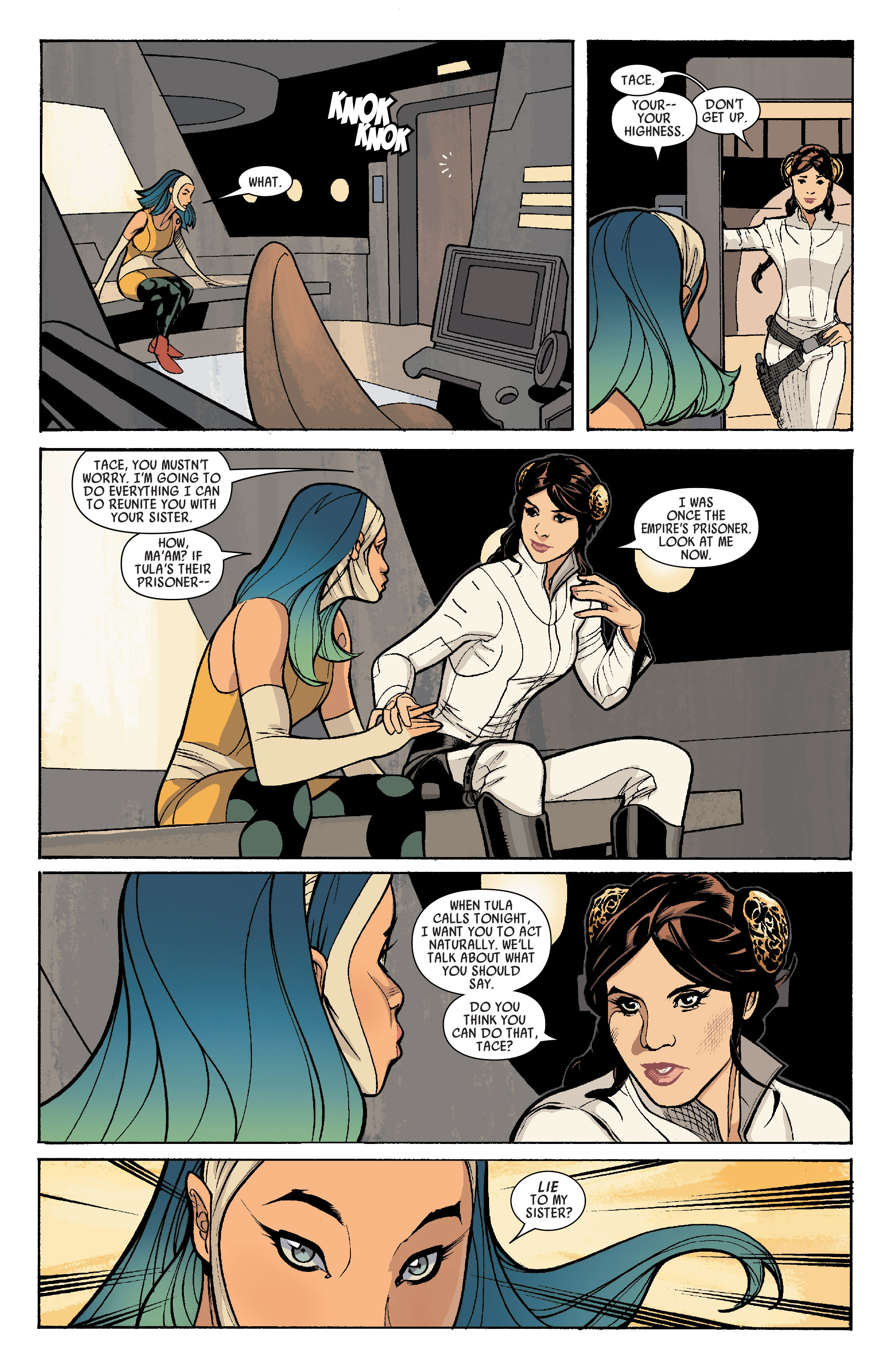 Read online Princess Leia comic -  Issue #4 - 9