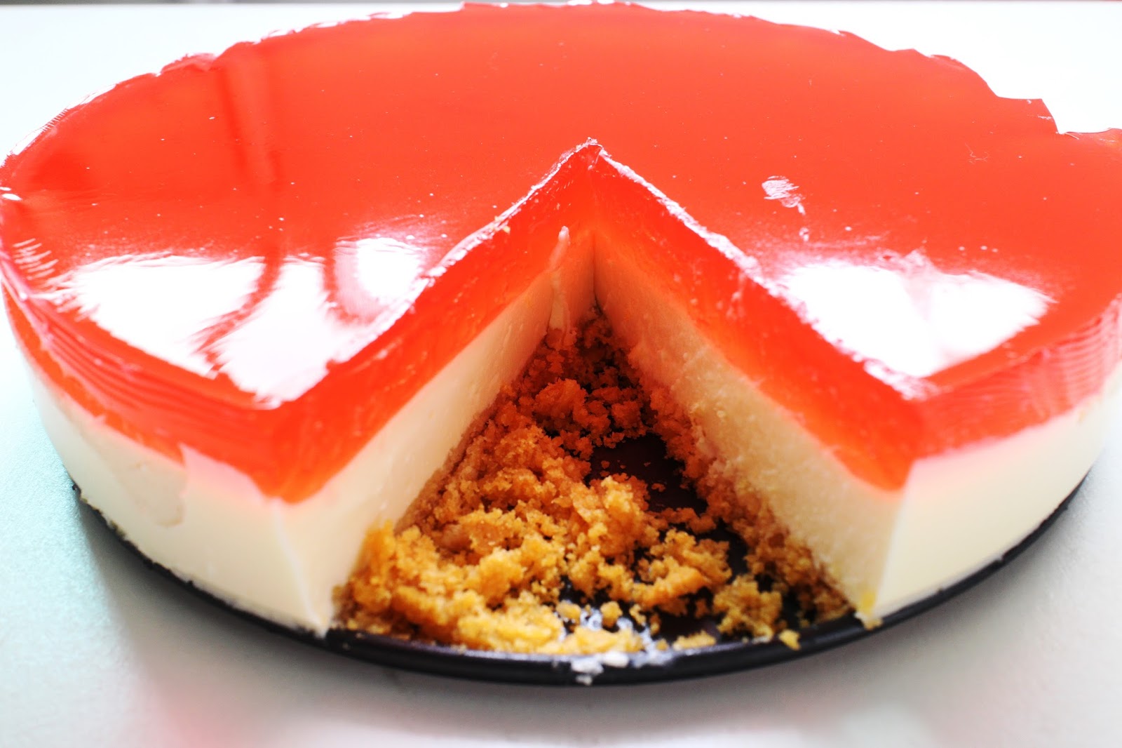 Culinary NoBake Jelly Cheesecake