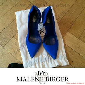 Crown princess Victoria Style BY MALENE BİRGER Pumps and STELLA McCARTNEY Clutch Bag