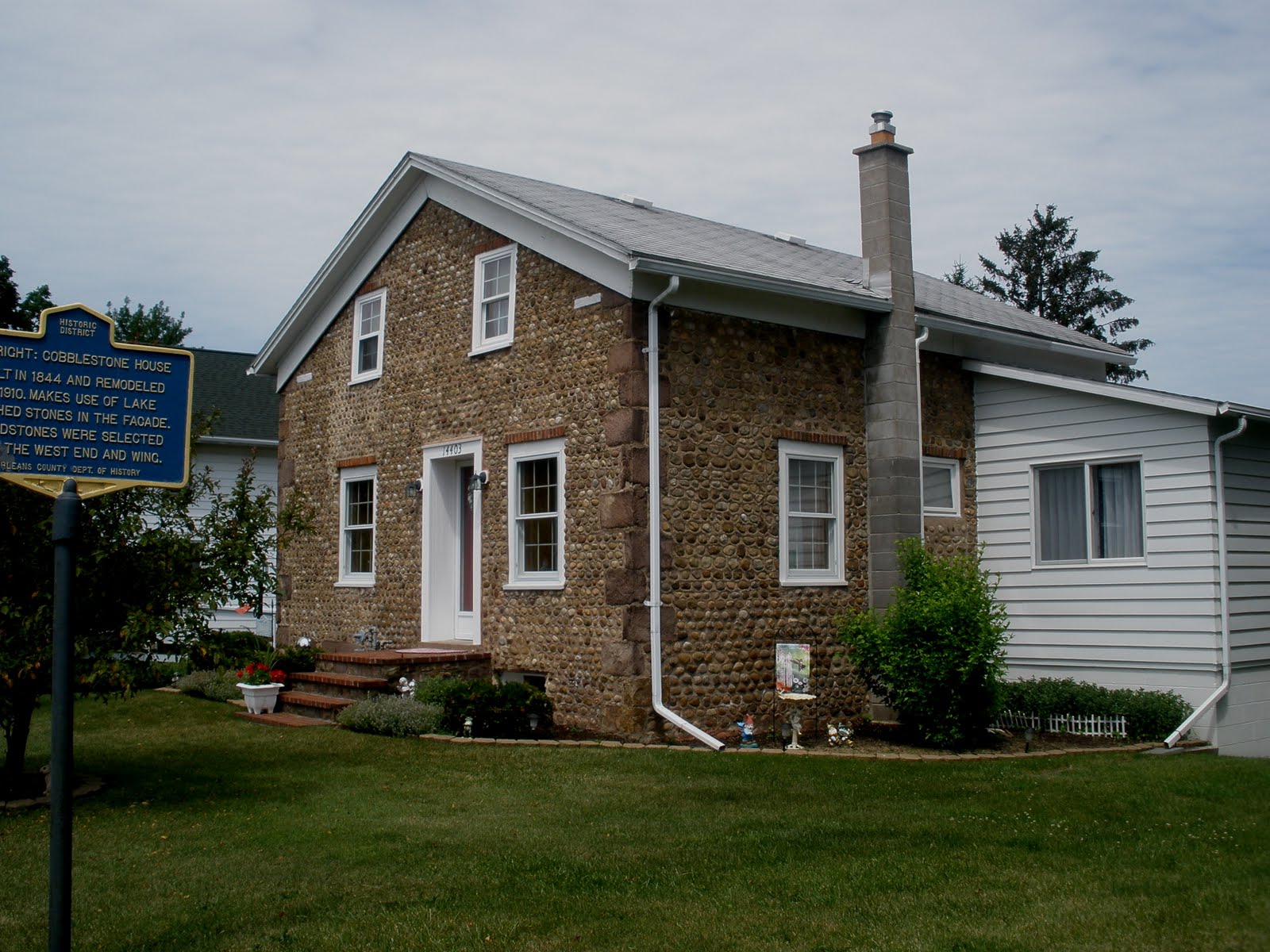 And I Wander Cobblestone Homes, Albion N Y